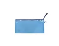 Umschlag mit Reißverschluss Mesh DL blau